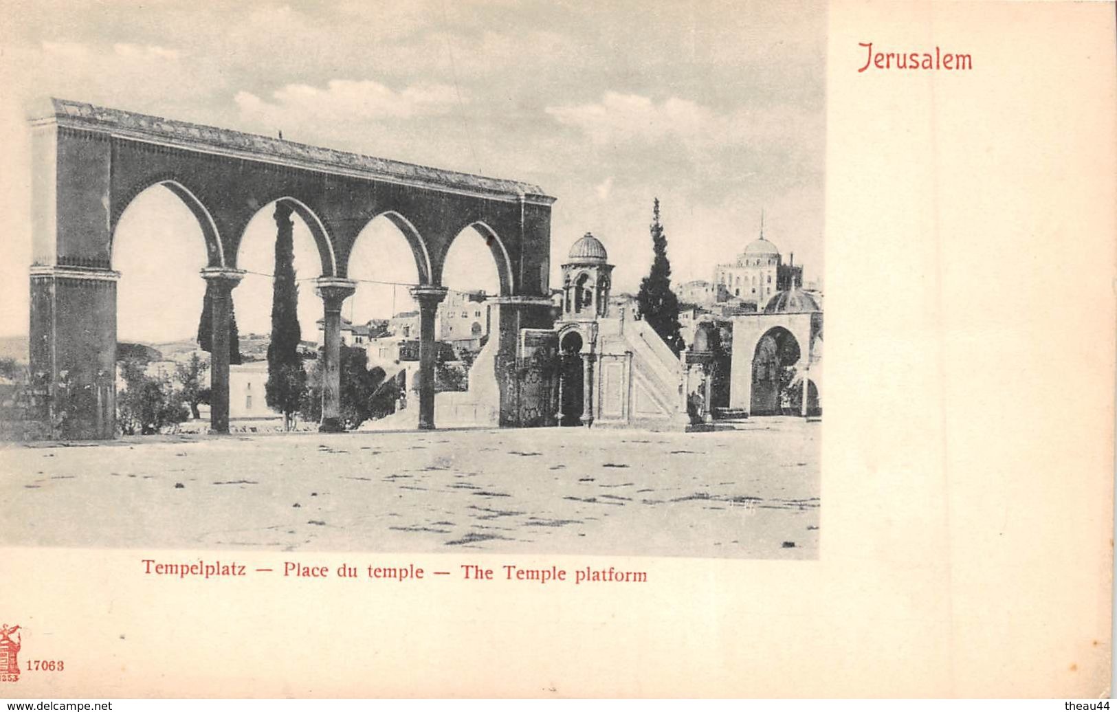 ¤¤  -  ISRAEL   -  JERUSALEM   -  Place Du Temple   -  ¤¤ - Israel