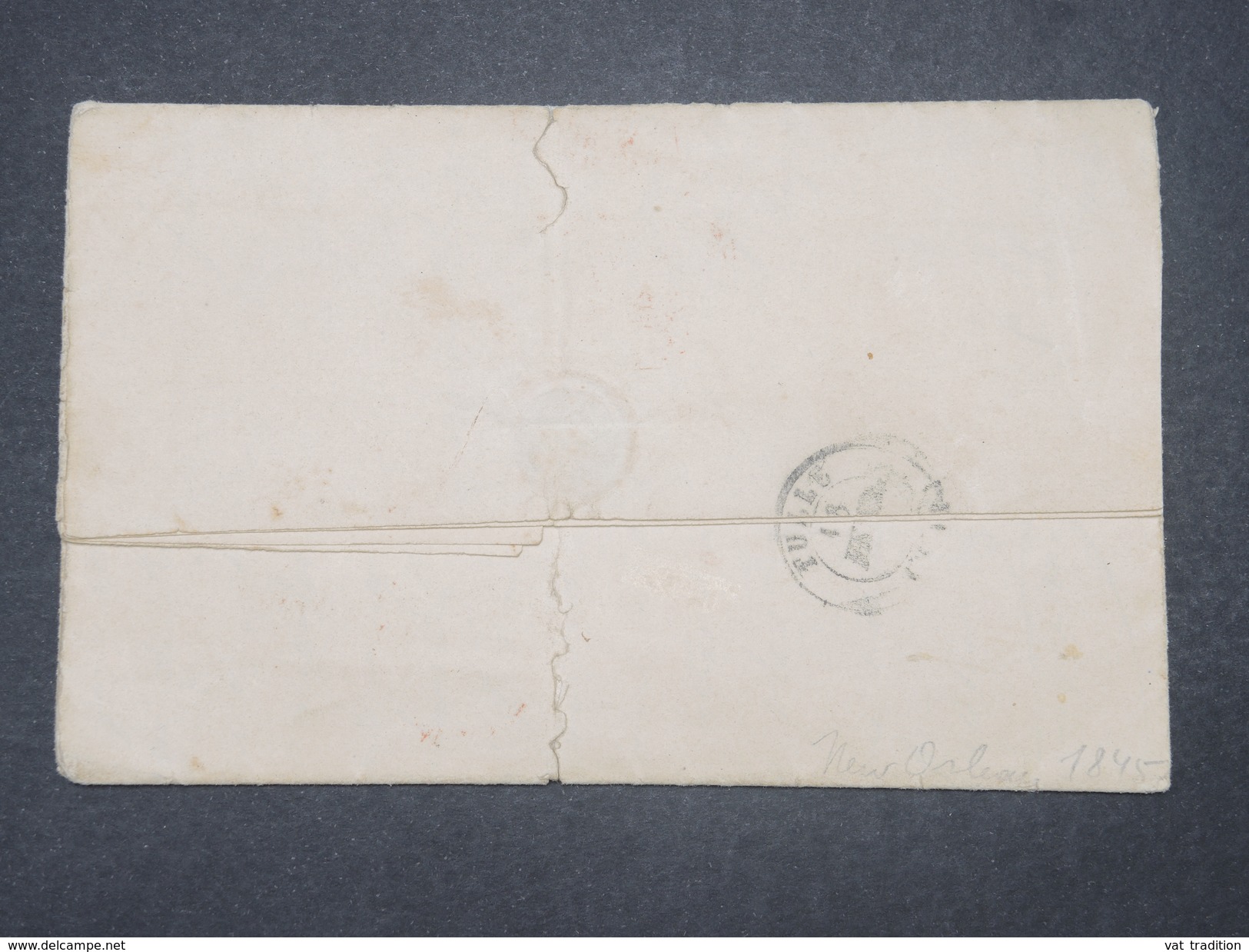 ETATS UNIS - Lettre De New Orléans Pour La France En 1845 - L 9528 - …-1845 Prefilatelia