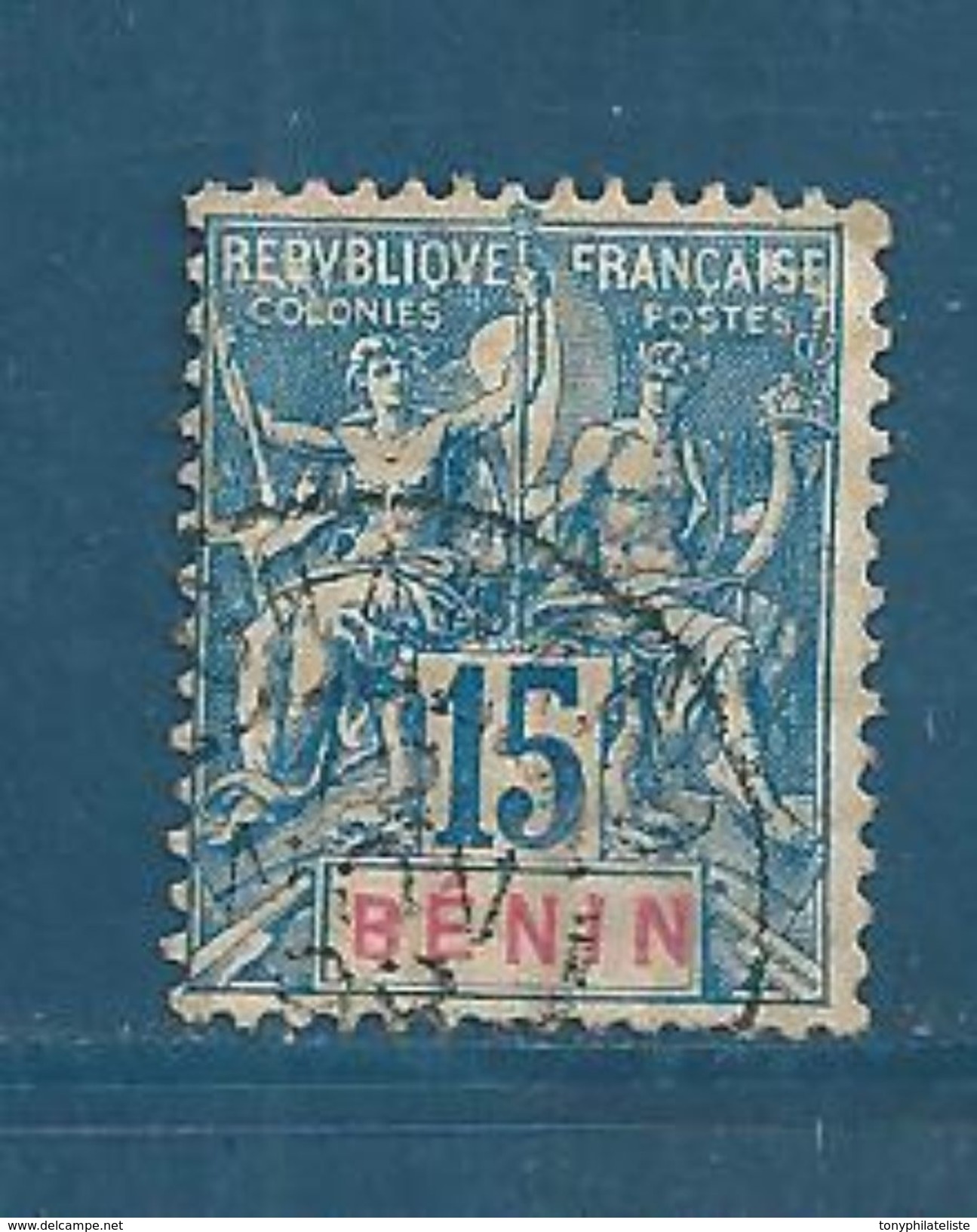 Colonie Timbres Du Benin De 1894  N°38  Oblitéré - Used Stamps
