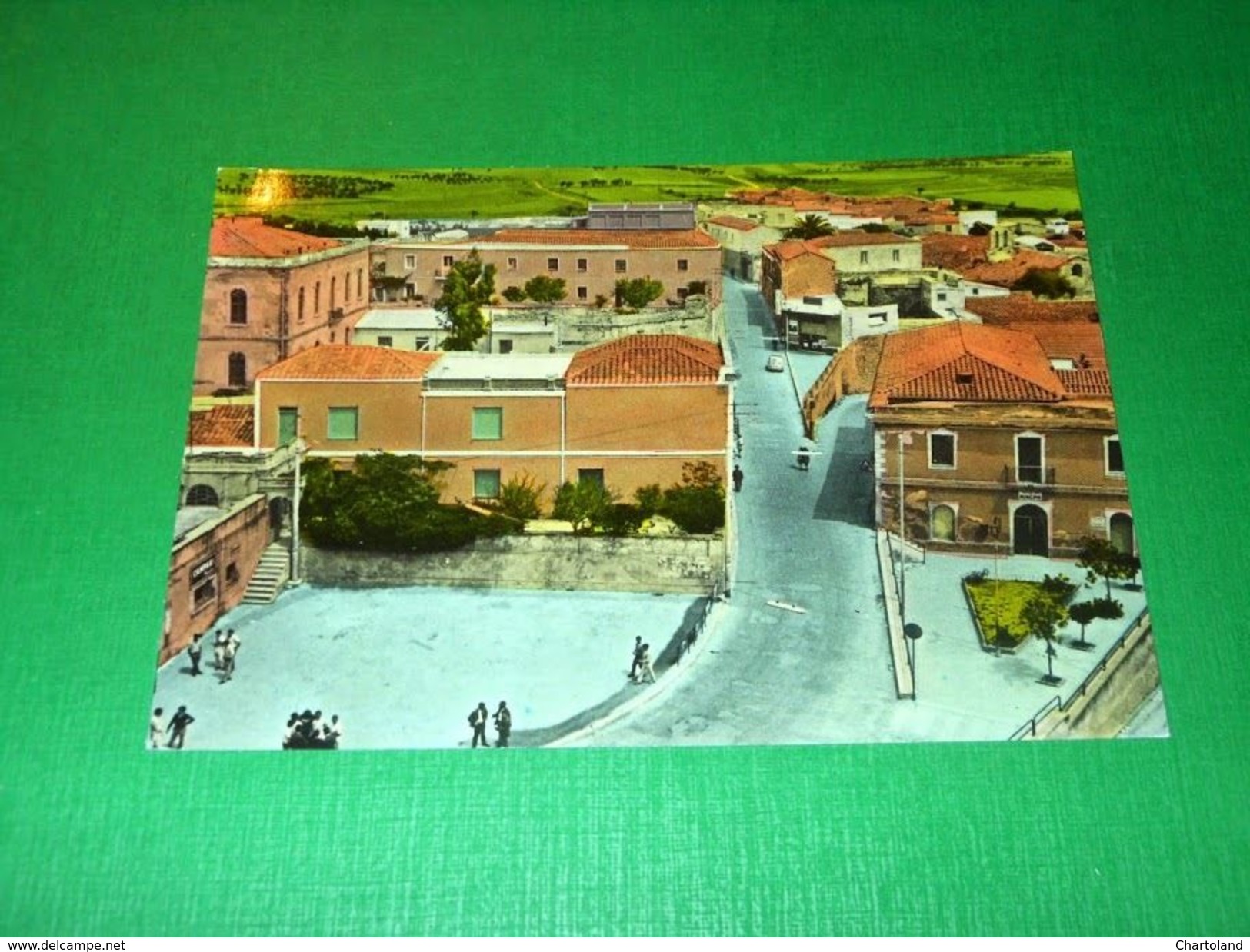 Cartolina Guasila - Piazza Municipale 1960 Ca - Cagliari