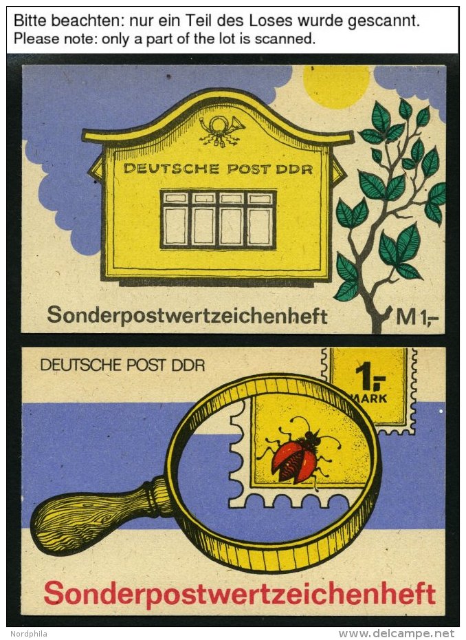 ZUSAMMENDRUCKE SMHD 14-49a **, 1984-90, 38 Verschiedene Markenheftchen Im Spezialalbum, Pracht, Mi. 190.- - Zusammendrucke