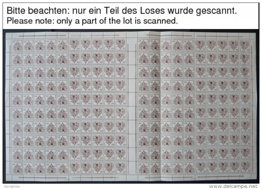 ZUSAMMENDRUCKE MHB 4.1,2 **, 1965, Markenheftchenbogen Zwinger, MHB 4.1 Oben Minimal Angetrennt, Pracht, Mi. 310.- - Se-Tenant