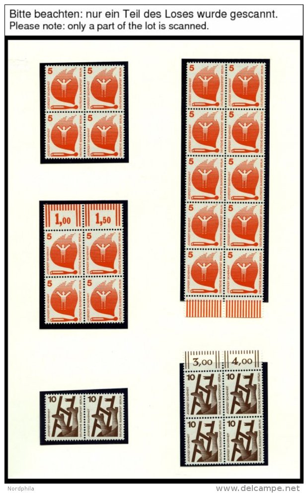 ENGROS 402-11 Paar **, 1971, Unfallverh&uuml;tung, 9x In Waagerechten Paaren (in Einheiten), Pracht, Mi. 360.- - Colecciones