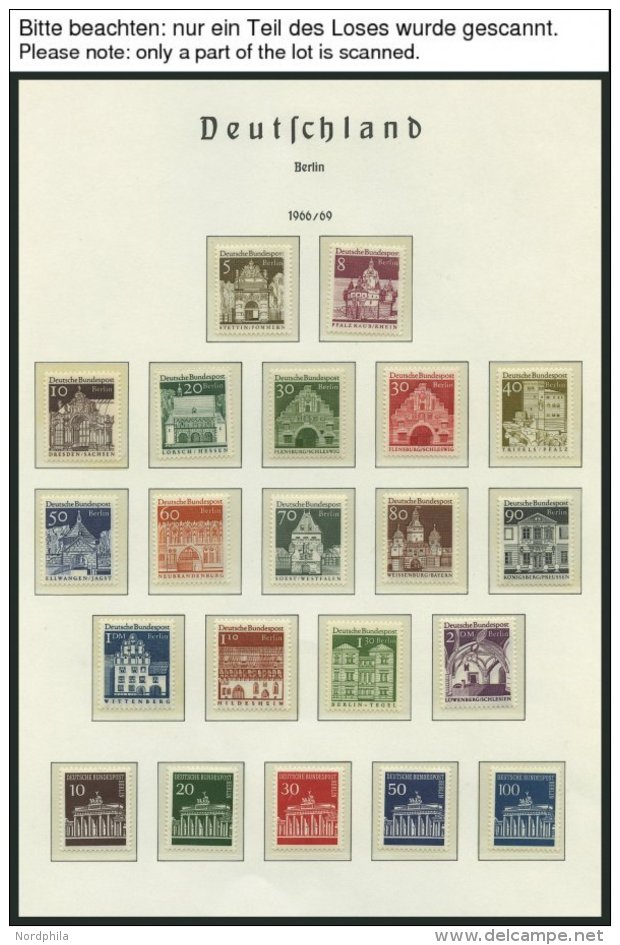 JAHRG&Auml;NGE 191-Bl. 6 **, 1960-77, 18 Jahrg&auml;nge Komplett Auf Falzlosseiten, Pracht - Otros & Sin Clasificación