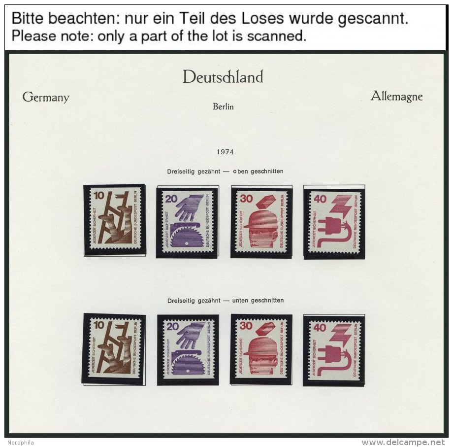 JAHRG&Auml;NGE 353-636 **, 1970-80, 11 Jahrg&auml;nge Komplett, Pracht - Sonstige & Ohne Zuordnung