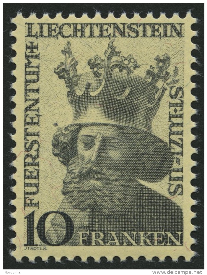 LIECHTENSTEIN 247 **, 1946, 10 Fr. Heiliger Luzius, Pracht, Mi. 65.- - Sonstige & Ohne Zuordnung