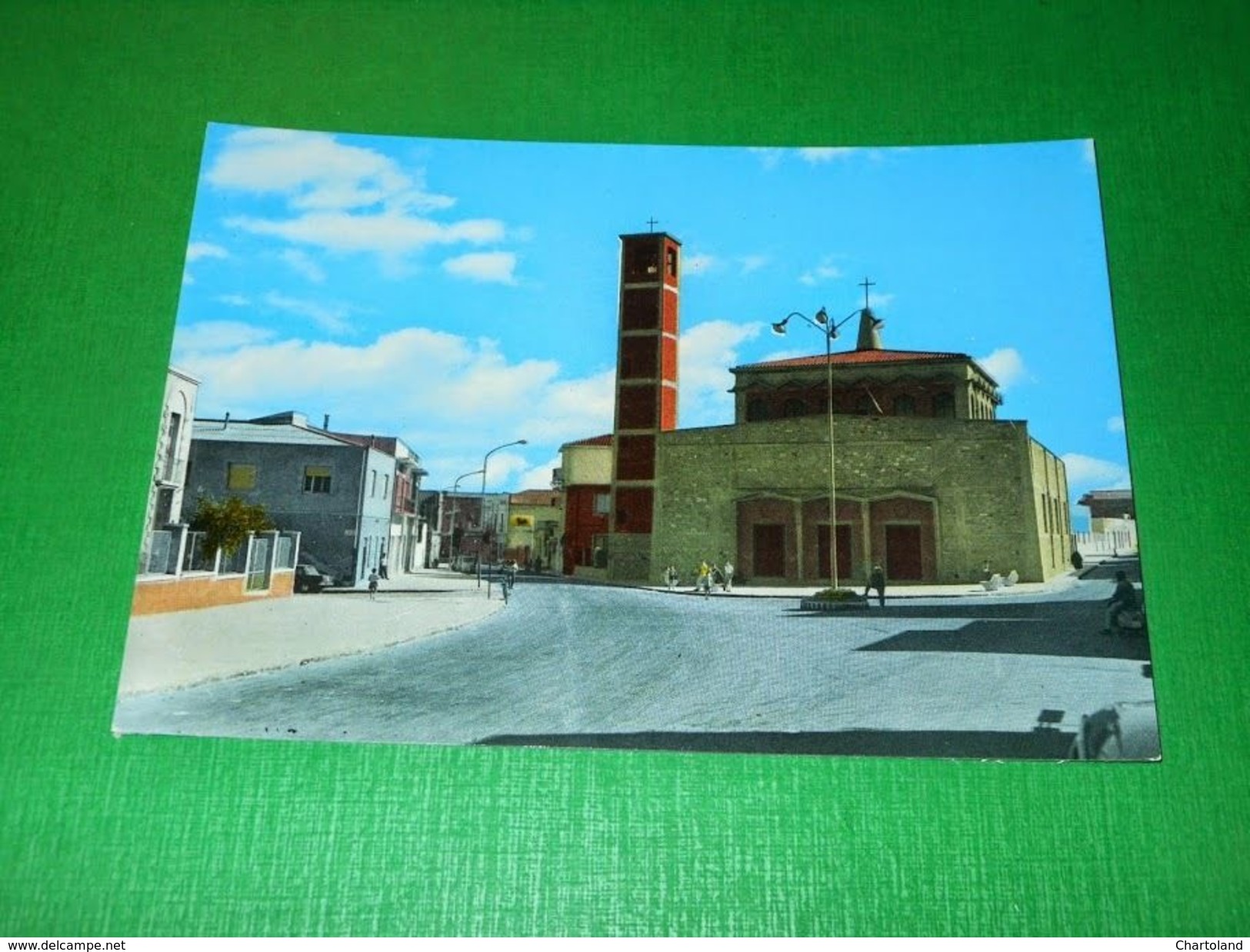 Cartolina Sant'Antioco - Chiesa S. Maria Goretti 1960 Ca - Cagliari