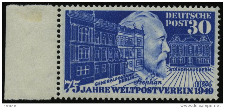 BUNDESREPUBLIK 116 **, 1949, 30 Pf. Stephan, Pracht, Mi. 70.- - Sonstige & Ohne Zuordnung