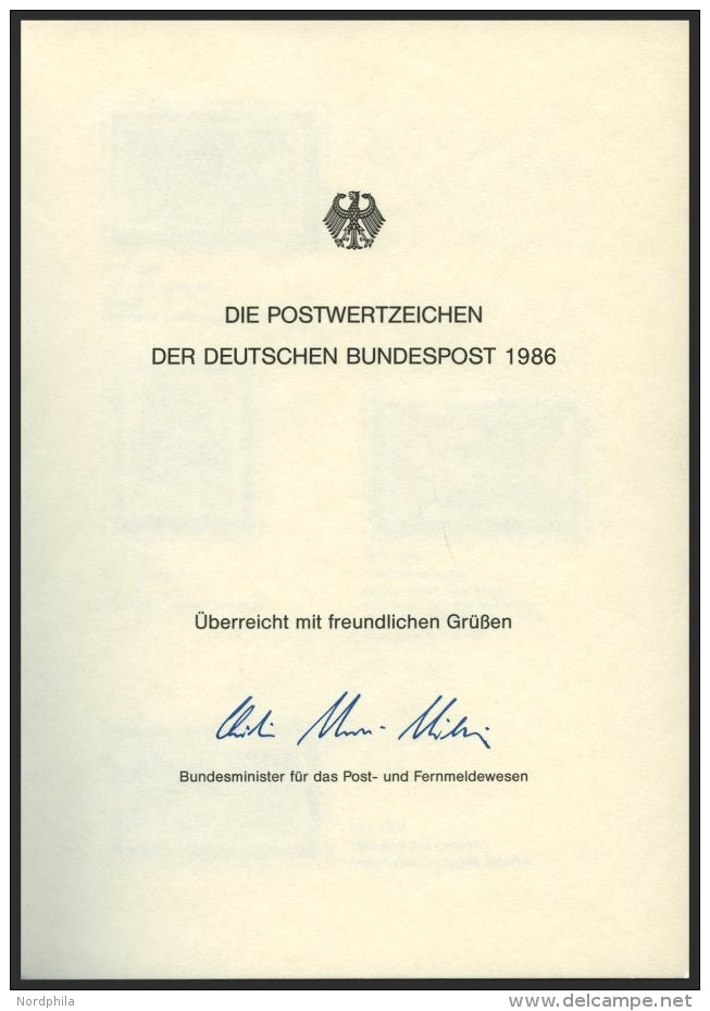 BUND/BERLIN MINISTERJAHRB MJg 86 , 1986, Ministerjahrbuch Gelb, Pracht - Sammlungen