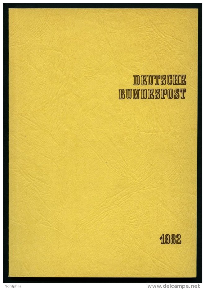 BUND/BERLIN MINISTERJAHRB MJg 82 , 1982, Ministerjahrbuch In Gelb, Pracht - Colecciones