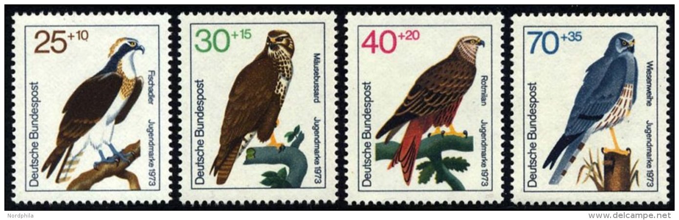 ENGROS 754-57 **, 1973, V&ouml;gel, 20 Prachts&auml;tze, Mi. 160.- - Abarten Und Kuriositäten