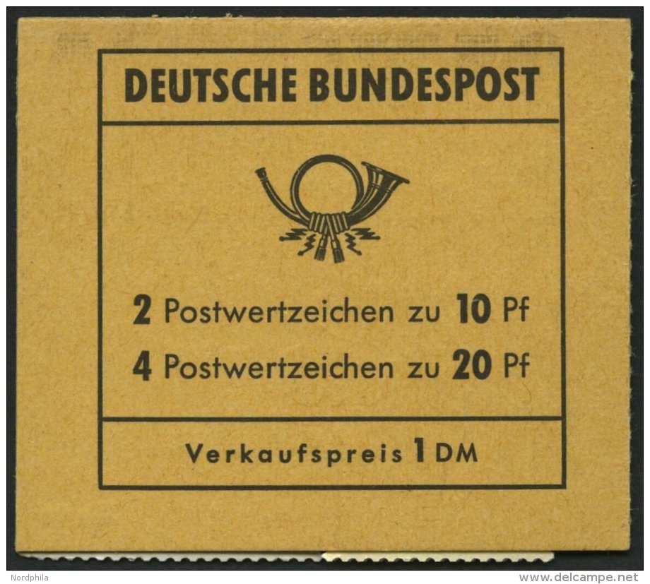 MARKENHEFTCHEN MH 14d **, 1968, Markenheftchen Brandenburger Tor, 2. Deckelseite: Postgeb&uuml;hren Stand Vor 1.7.1971, - Otros & Sin Clasificación