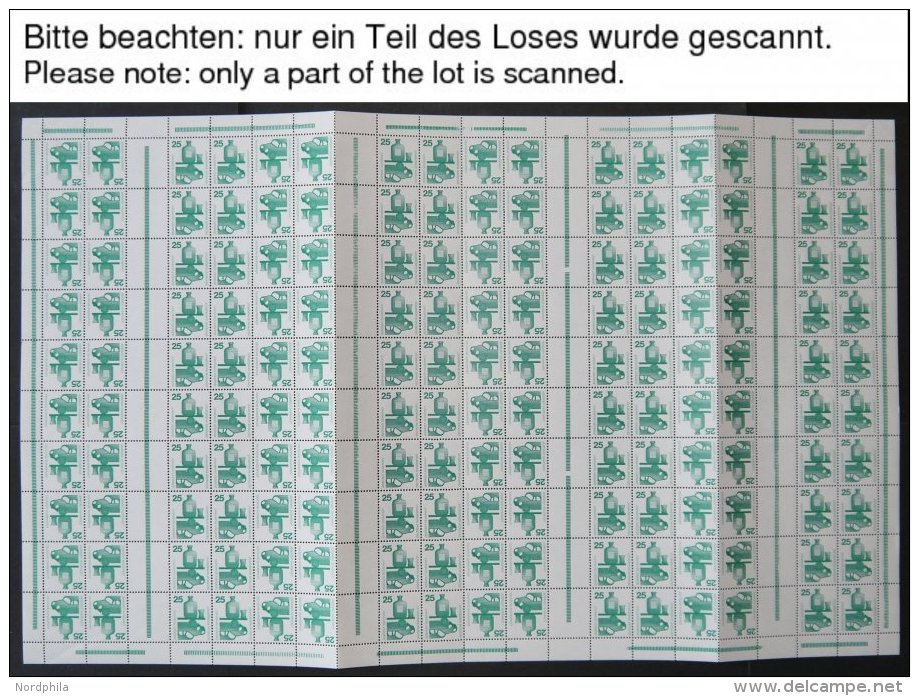 ZUSAMMENDRUCKE MHB 15/6,18/9 **, 1971-73, 4 Markenheftchenbogen Unfallverh&uuml;tung Komplett, Pracht, Mi. 780.- - Gebraucht