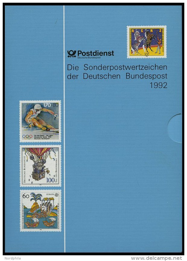 JAHRESZUSAMMENSTELLUNGEN J 20 **, 1992, Jahreszusammenstellung, Pracht, Mi. 110.- - Otros & Sin Clasificación