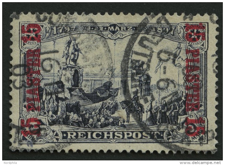 DP T&Uuml;RKEI 22I/I O, 1900, 15 PIA. Auf 3 M., Type I, Feinst, Mi. 140.- - Deutsche Post In Der Türkei