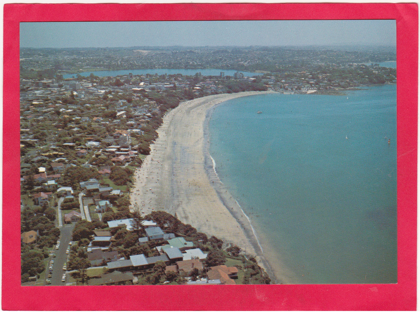 Modern Post Card Of Takapuna Beach,Auckland, Auckland, New Zealand ,B25. - Nieuw-Zeeland