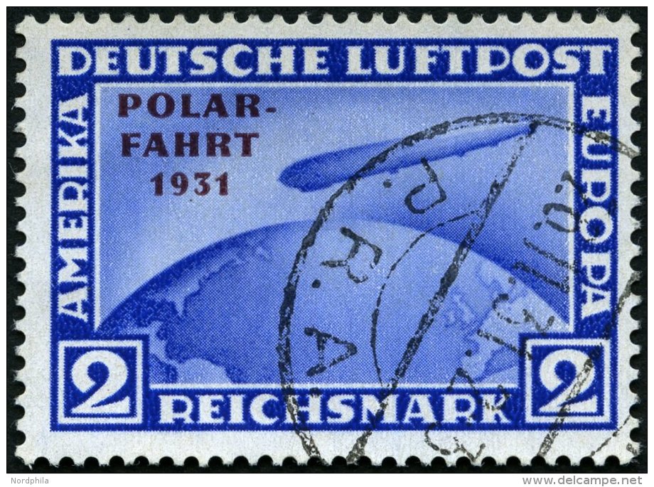 Dt. Reich 457 O, 1931, 2 RM Polarfahrt, Pracht, Mi. 260.- - Usados