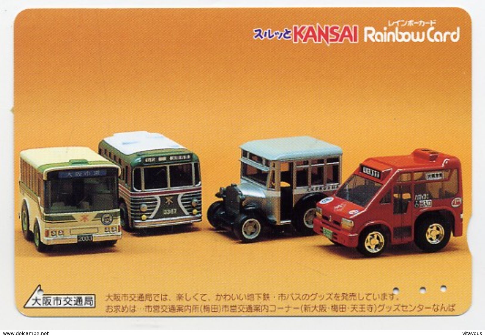 Voiture Car  Jeu Games Jouet  Carte Kansai Japon Card (S. 200) - Japon