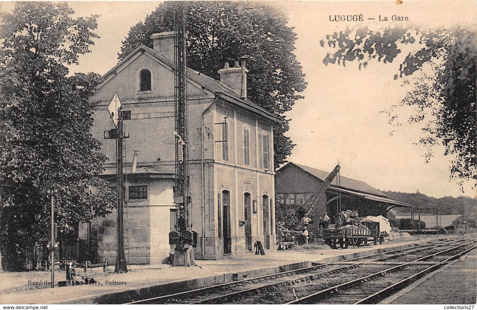 86-LUGUGE- LA GARE - Autres & Non Classés