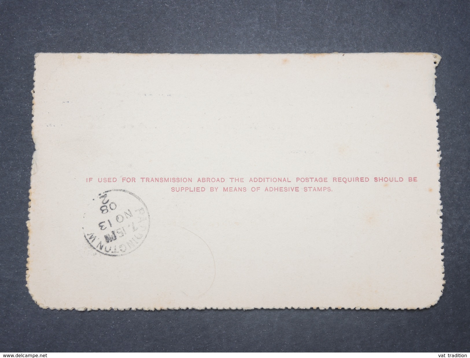 NOUVELLE ZÉLANDE - Entier Postal  De Auckland En 1908 Pour Londres - L 9579 - Covers & Documents