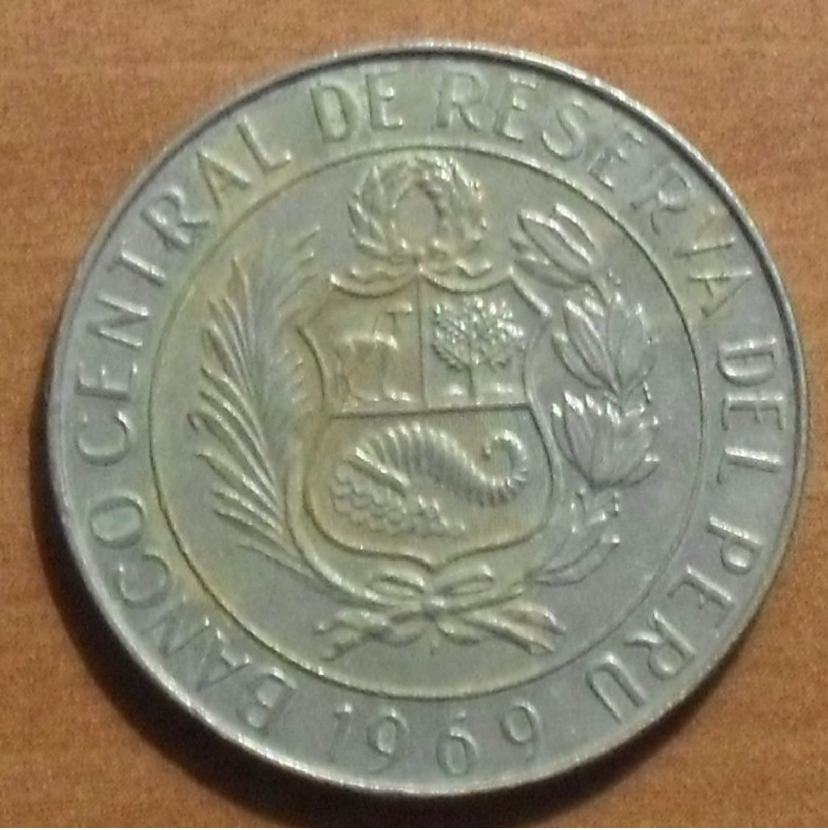 1969 - Pérou - Peru - 10 SOLES DE ORO, KM 253 - Peru
