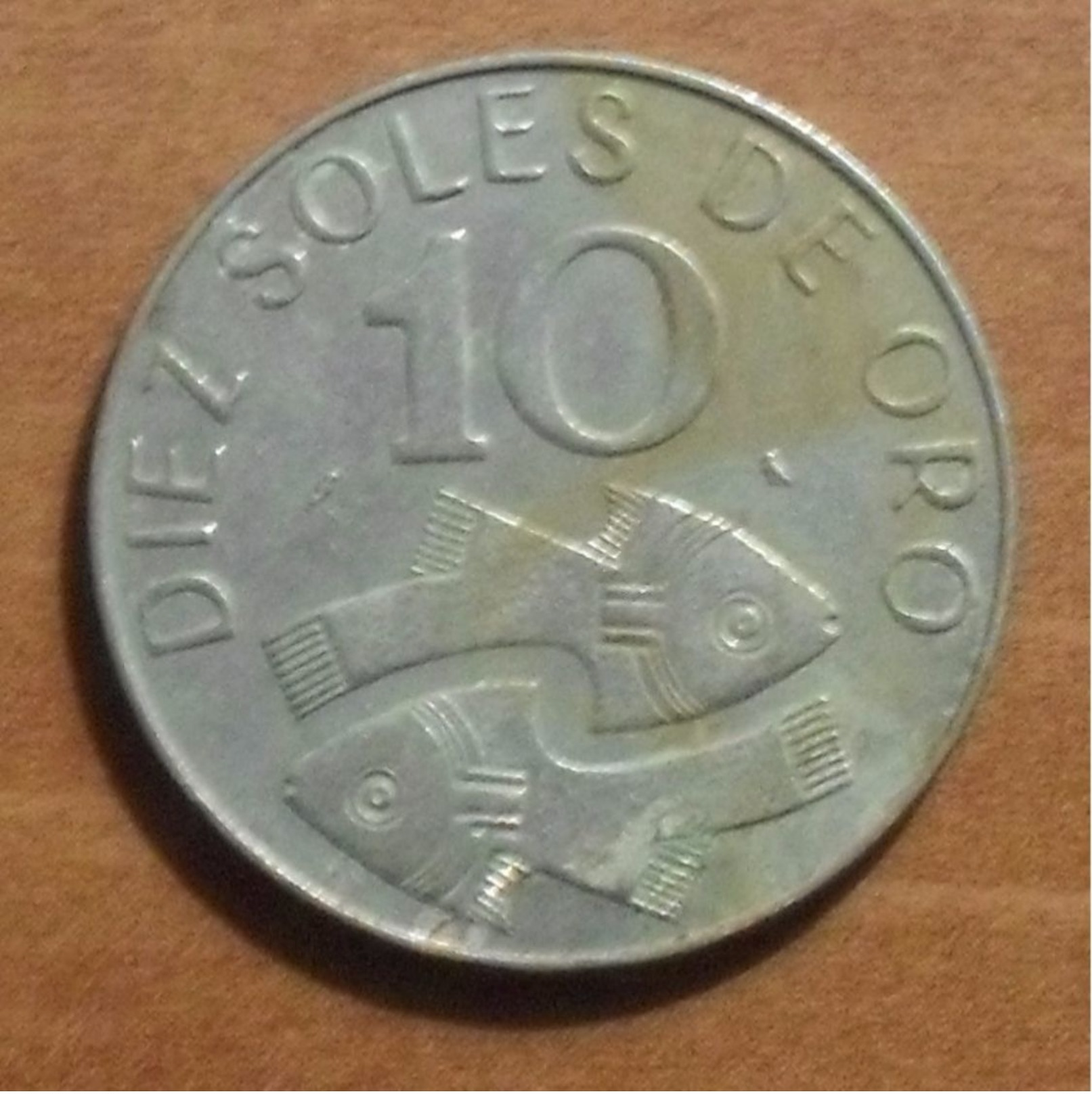 1969 - Pérou - Peru - 10 SOLES DE ORO, KM 253 - Peru