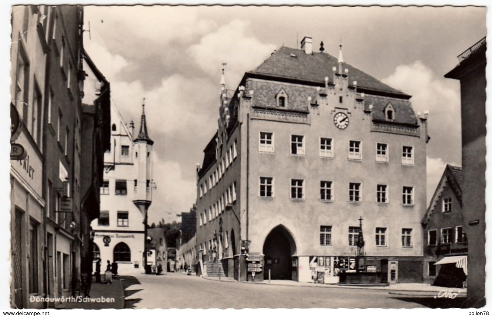 DONAUWOERTH - Donauwörth In Schwaben - Rathaus - Bayern - 1970 - Formato Piccolo - Donauwoerth