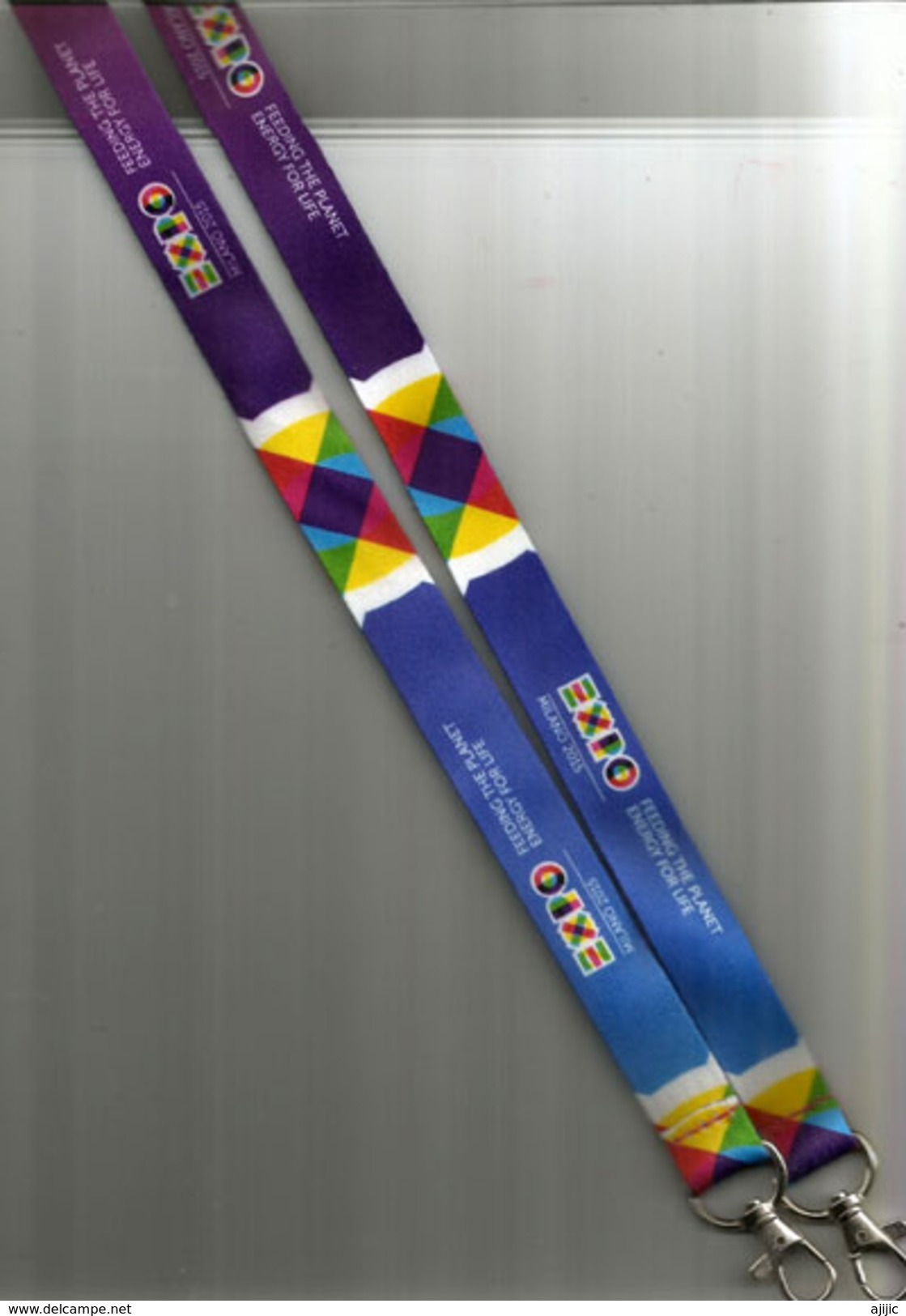 VIP. NECK LANYARD STRAP ID (sangle)  For Universal Expo Milano 2015, BRAND NEW - 2015 – Milan (Italie)