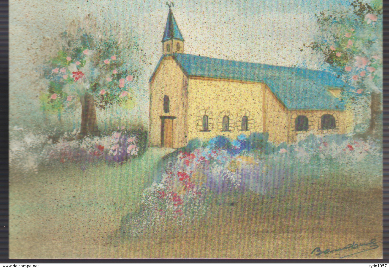 JUMET Chapelle De Heigne. Oeuvre Du Peintre Muriel Baudoux - Charleroi