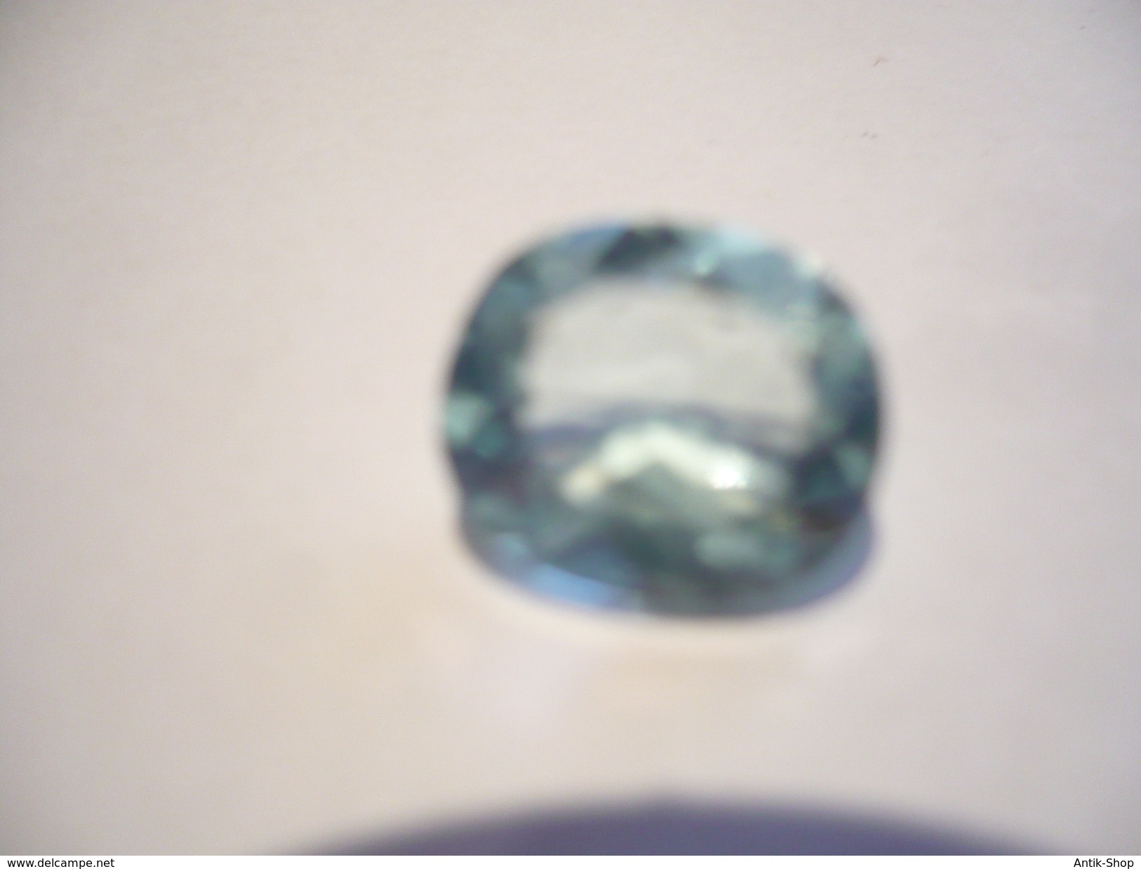 Aquamarin Edelstein - Oval Facetten Schliff 3,0ct (423) Preis Reduziert - Unclassified