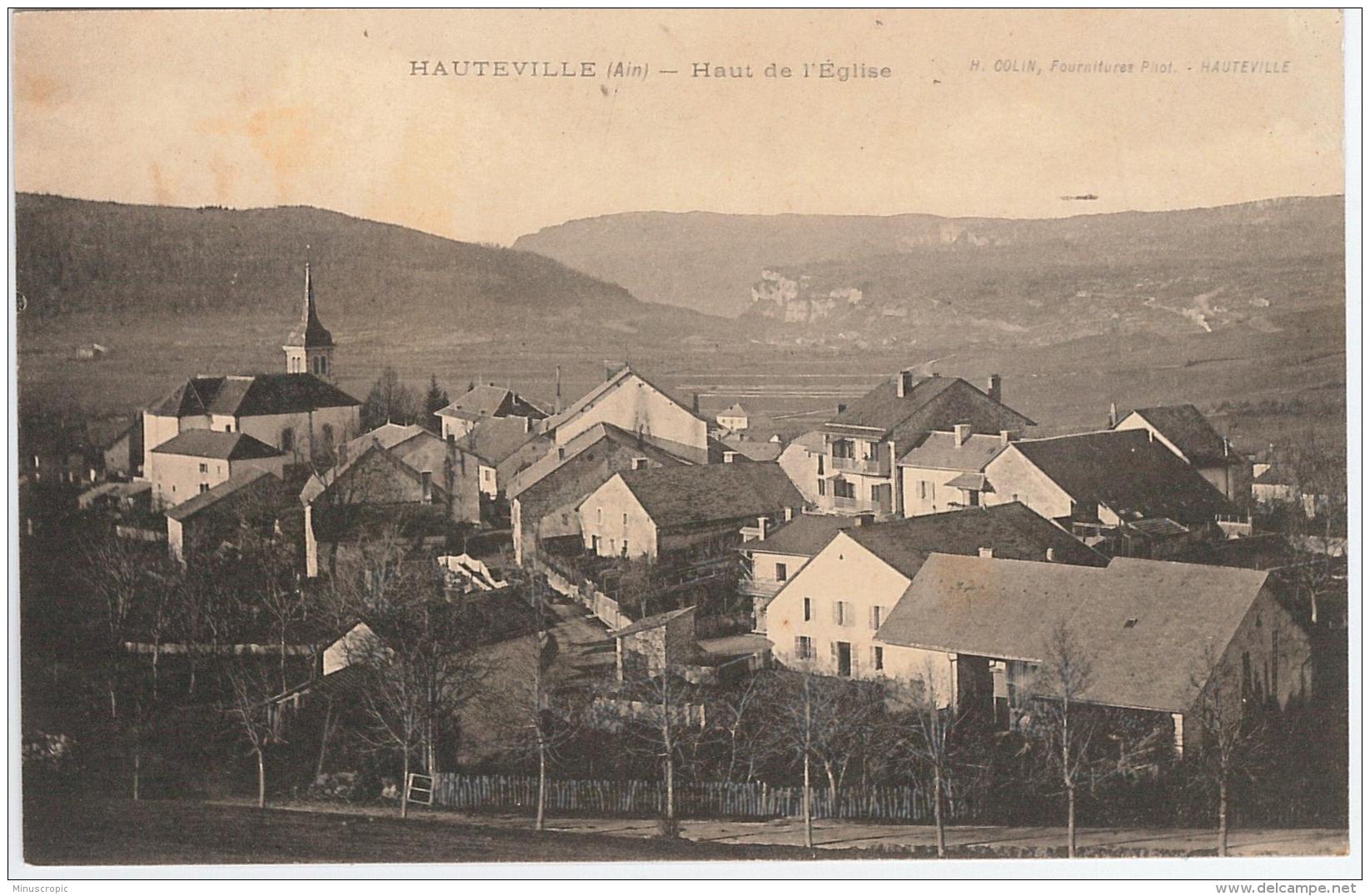 CPA 01 - Hauteville - Haut De L'Eglise - Hauteville-Lompnes