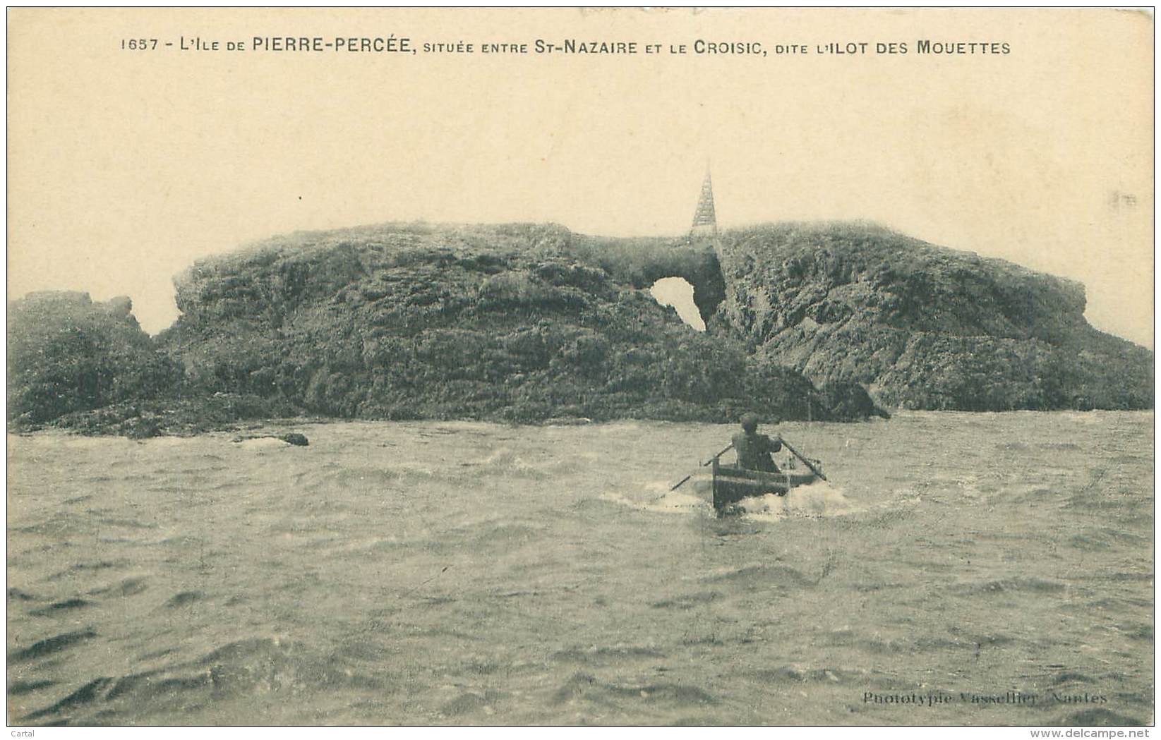 44 - L'Ile De PIERRE-PERCEE, Située Entre St-Nazaire Et Le Croisic, Dite L'Ilot Des Mouettes - Saint Nazaire