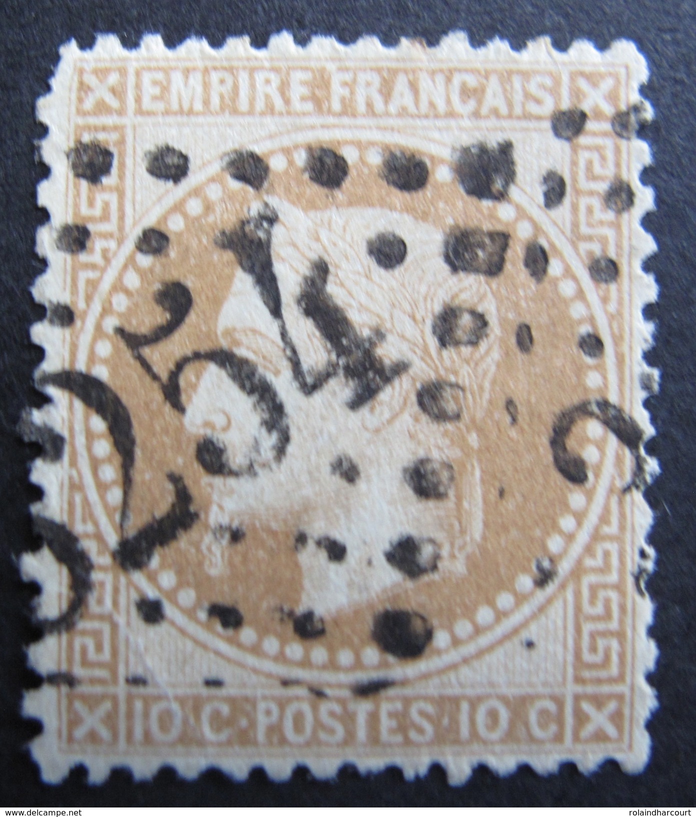 LOT R1510/23 - NAPOLEON III Lauré N°28A - GC 3254 SABLE-SUR-SARTHE (Sarthe) INDICE 3 - Cote : 20,00 &euro; - 1863-1870 Napoléon III Con Laureles