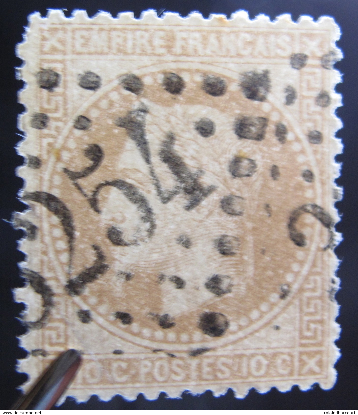 LOT R1510/23 - NAPOLEON III Lauré N°28A - GC 3254 SABLE-SUR-SARTHE (Sarthe) INDICE 3 - Cote : 20,00 &euro; - 1863-1870 Napoleon III With Laurels