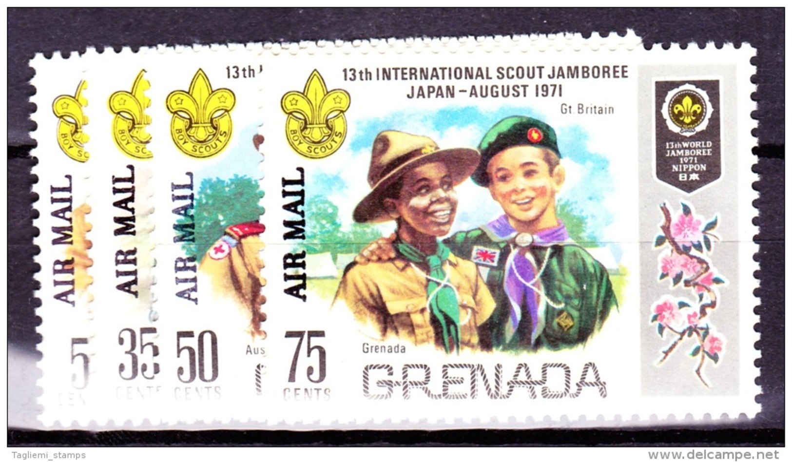 Grenada, 1972, SG 501 - 521,  Complete Set Of 21, MNH - Grenade (...-1974)