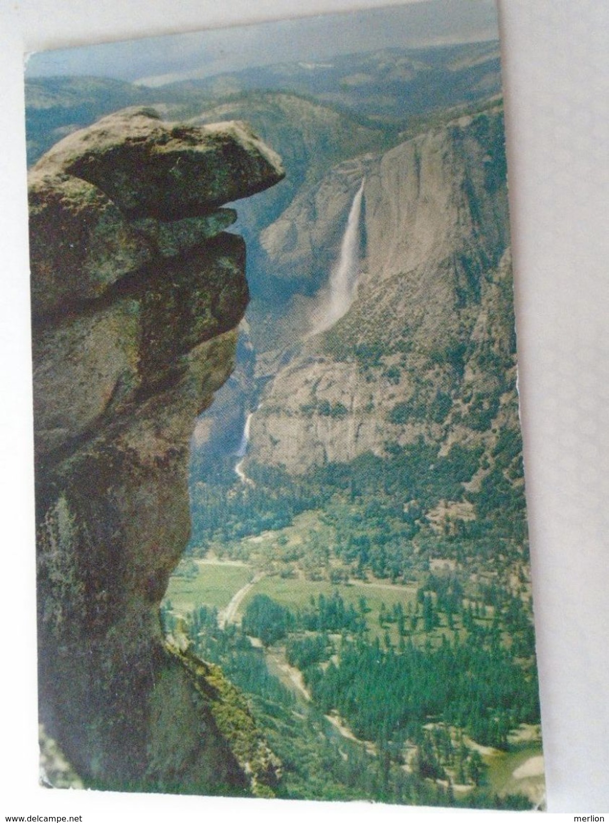 D151686 US  California - Overhanging Rock - Glacier Point - Yosemite National Park  1958 - Yosemite