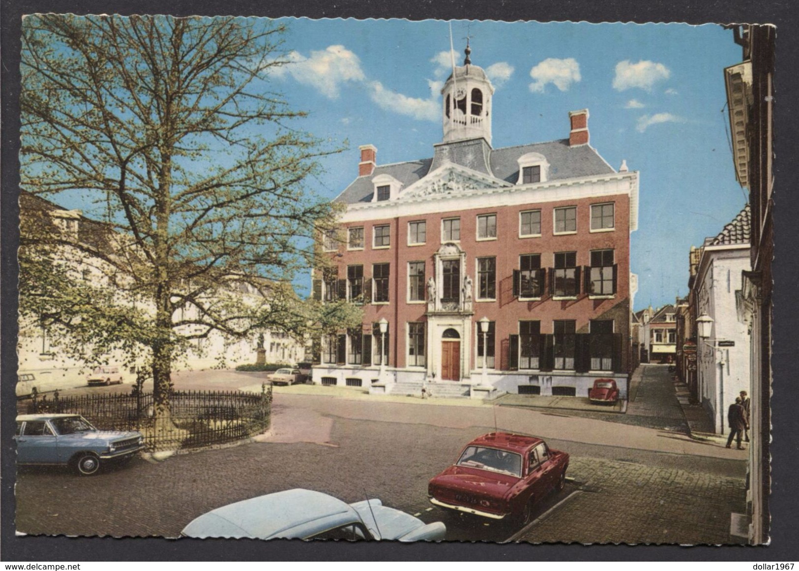 Leeuwarden,Hofplein Met Stadhuis , 't Hof -  NOT Used  - See The 2 Scans For Condition.( Originalscan !!! ) - Leeuwarden