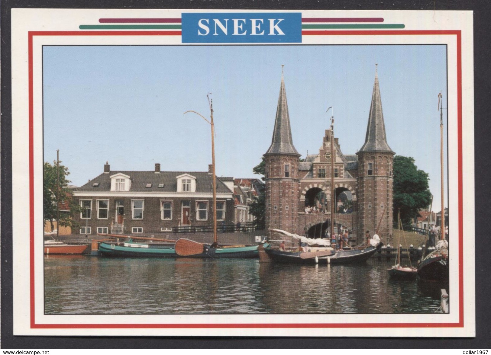 Sneek , Gemeente Súdwest-Fryslân - NOT  Used  - See The 2 Scans For Condition.( Originalscan !!! ) - Sneek