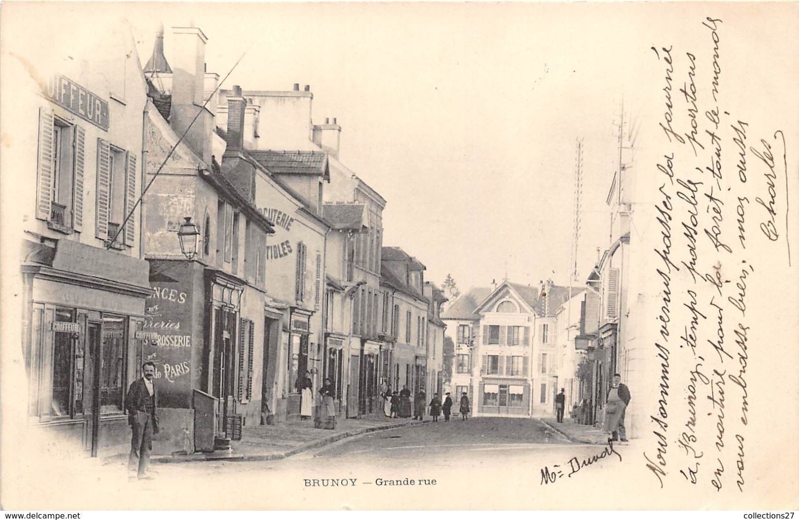 91-BRUNOY- GRANDE RUE - Brunoy