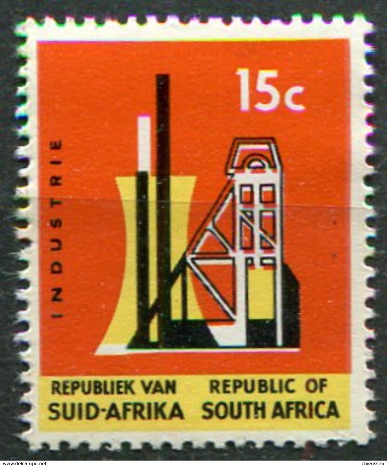 Afrique Du Sud  ** N° 323P -  Industrie - Neufs