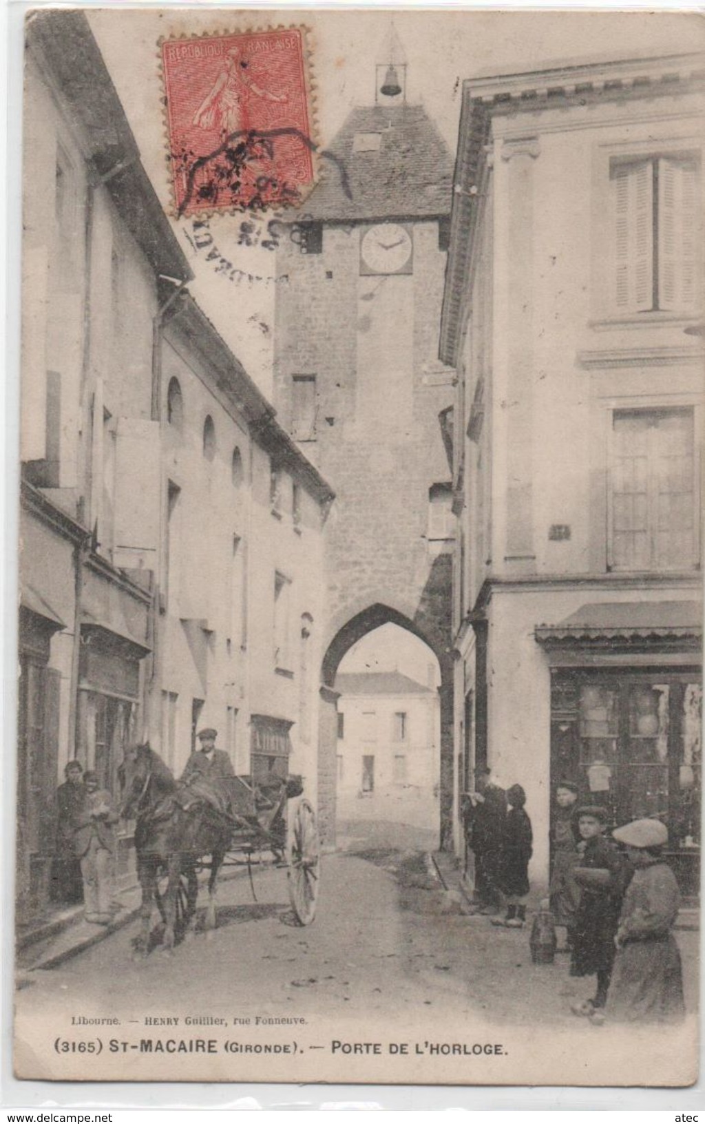 ST MACAIRE PORTE DE L HORLOGE - Other & Unclassified