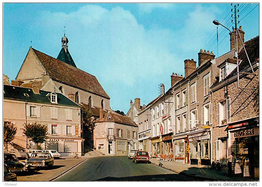 LA LOUPE PLACE ARISTIDE BRIAND LE BUREAU DE TABAC LA BOUCHERIE - Epernon