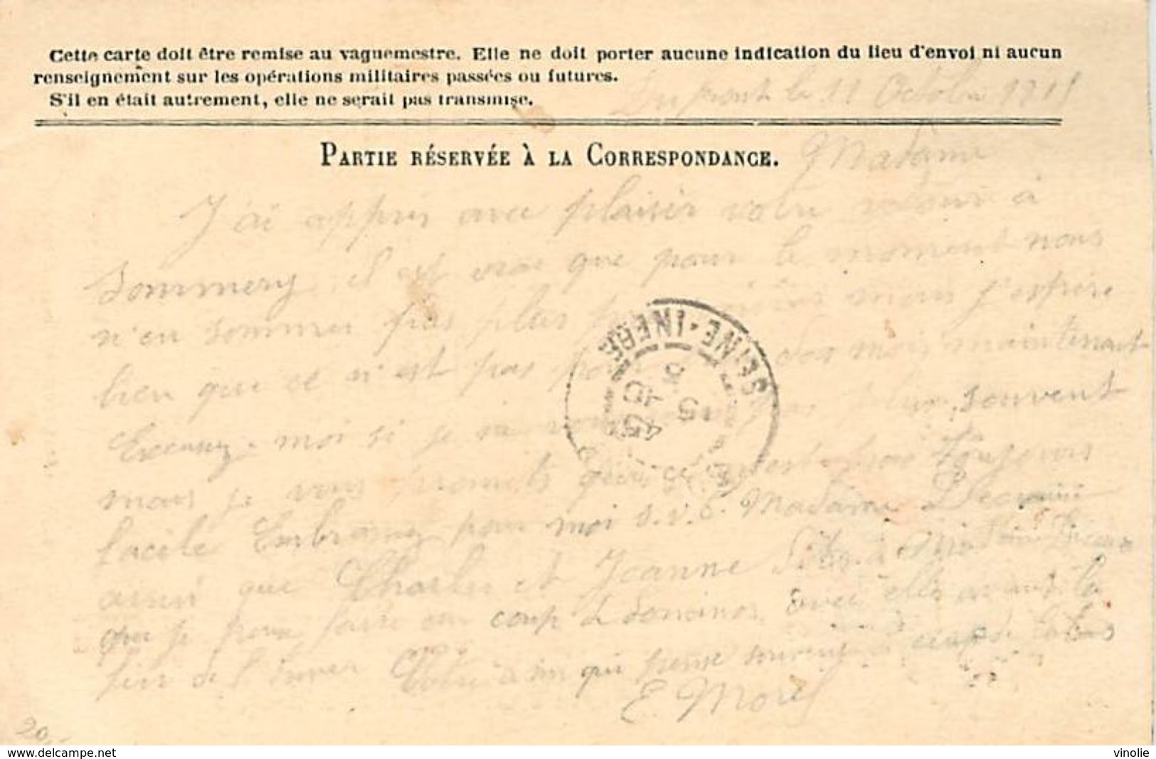 A-17.7085 :  CORRESPONDANCE DES ARMEES. CARTE FRANCHISE MILITAIRE. DRAPEAUX - Lettres & Documents