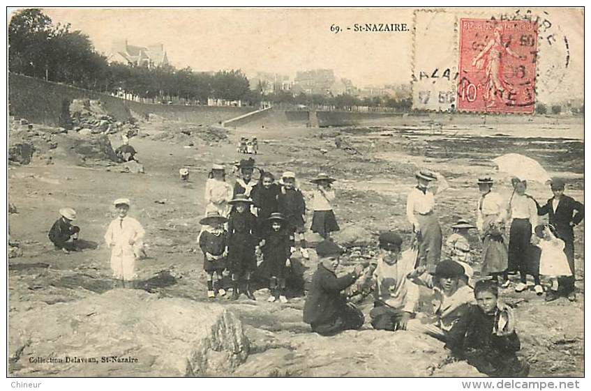 SAINT NAZAIRE FAMILLES ET ENFANTS SUR LA PLAGE - Saint Nazaire