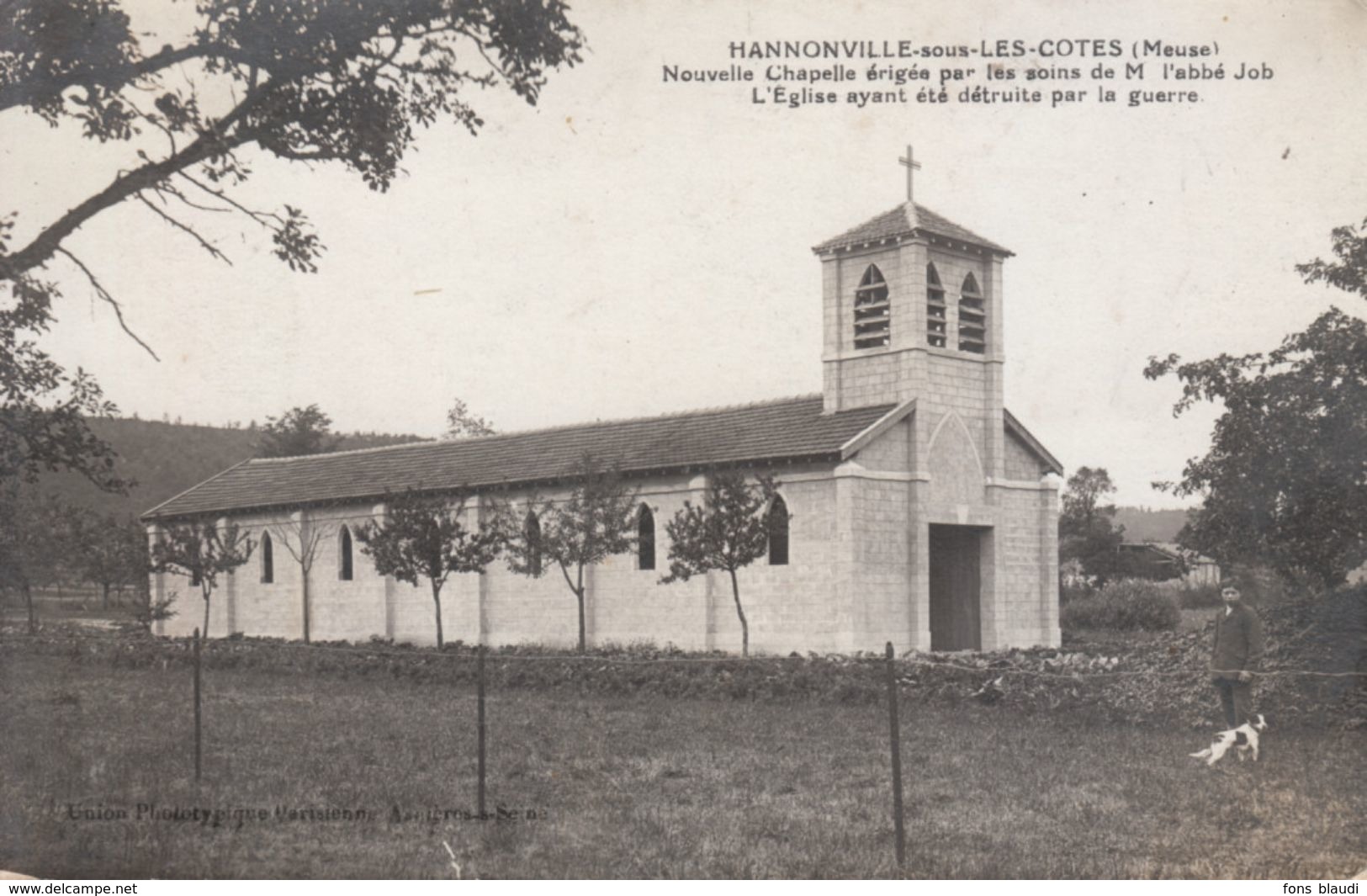 CPA - Hannonville-sous-les-Côtes - La Nouvelle Chapelle - FRANCO DE PORT - Autres & Non Classés