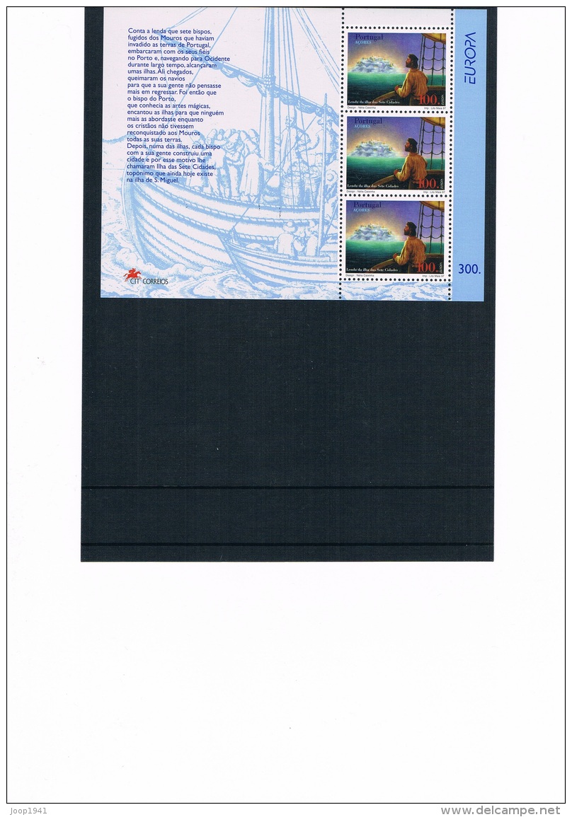 Portugal Azoren Acores M 17 Block Mnh - 1997