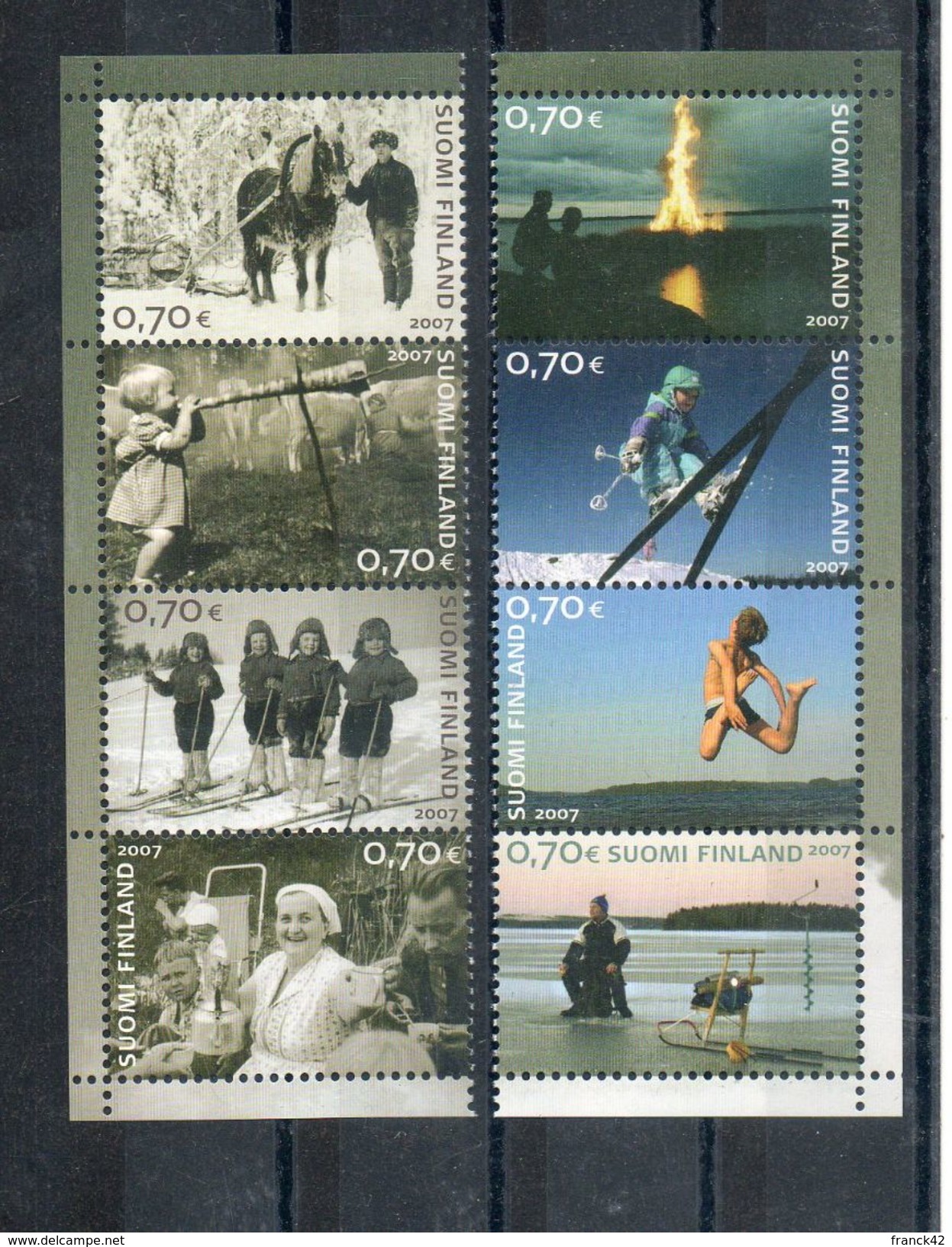 Finlande. Hier Et Aujourd'hui - Unused Stamps