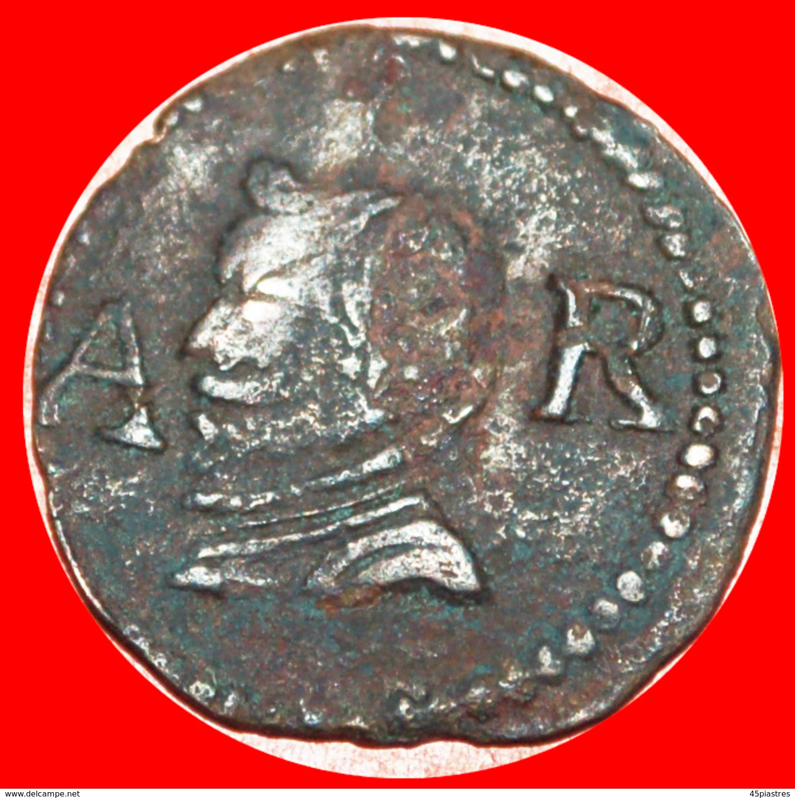 • BARCELONA (1622-1655): SPAIN ★ 1 ARDITE 1655! LOW START&#x2605; NO RESERVE! Philipp IV (1621- 1665) - Monedas Provinciales