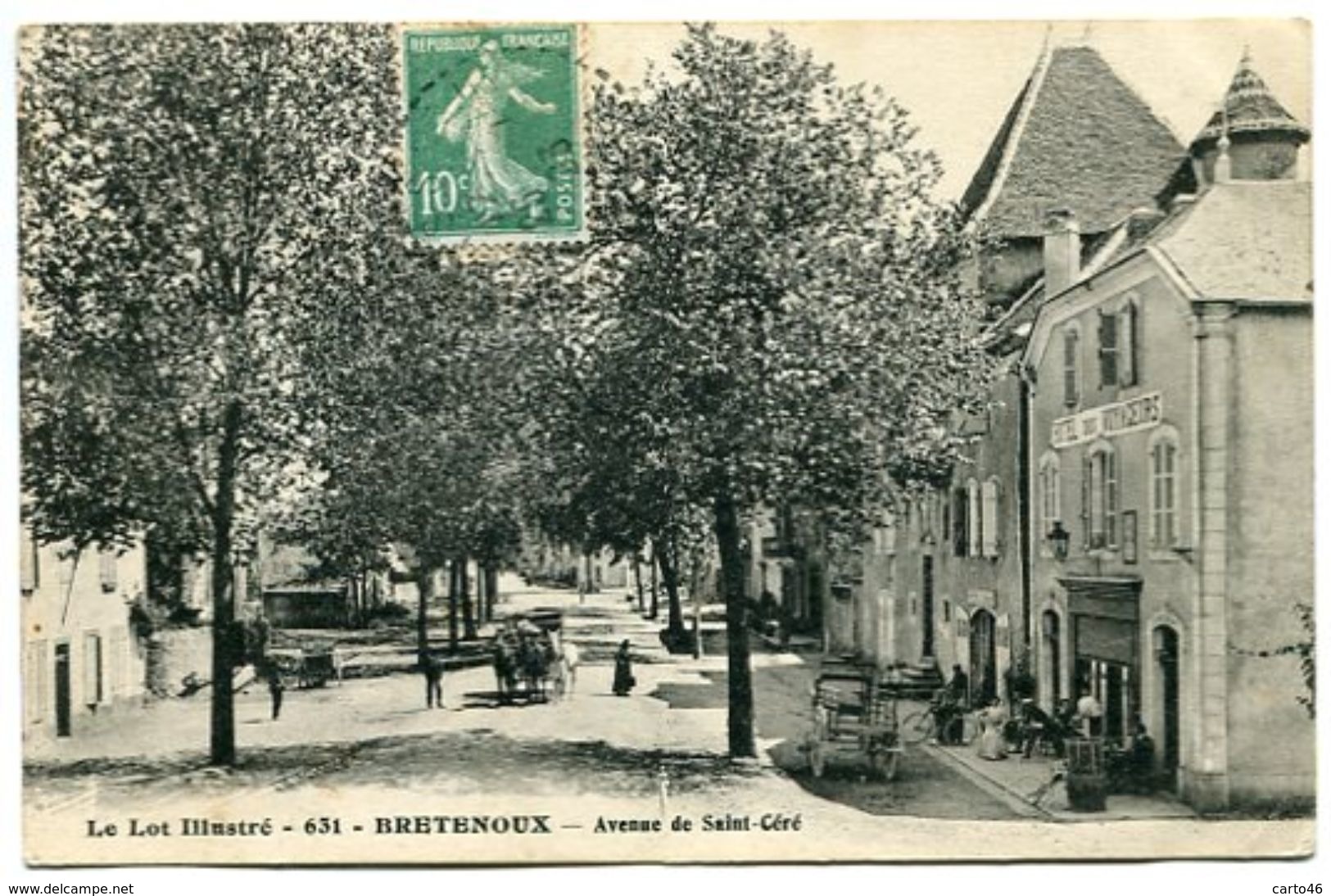 BRETENOUX - Avenue De Saint-Céré - Voir Scan - Bretenoux