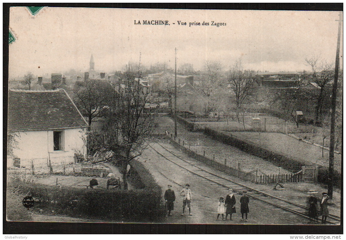 DD1670 FRANCE LA  MACHINE VUE PRISES DES ZAGOTS  POSTCARD - Sonstige & Ohne Zuordnung